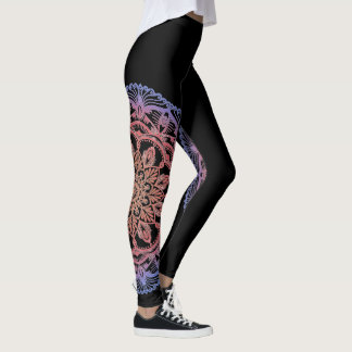 Dazed Mandala door Megaflora Design Leggings