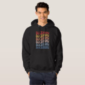 Dazhou City Groovy Retro Hoodie (Voorkant volledig)