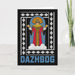Dazjbog Oude Mythologische Slavische Paganisme Rus Kaart