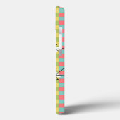 Dazzle Check 'Nom' iPad Mini coque vertical (Verso / Gauche)