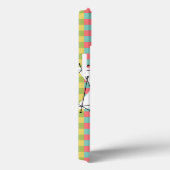Dazzle Check 'Nom' iPad Mini coque vertical (Verso / Droite)
