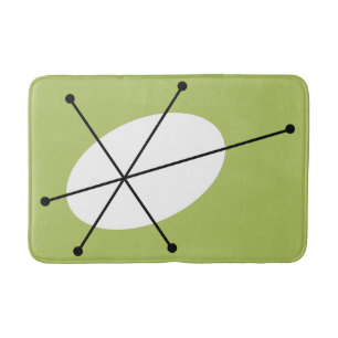 Dazzle Green badmat