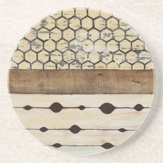 Dazzle II Zandsteen Onderzetter (Voorkant)