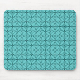  Dazzle Mousepad, Turquoise Muismat