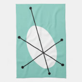 Dazzle serviette de cuisine bleu (Vertical)