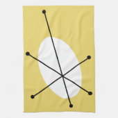 Dazzle Serviette de cuisine jaune (Vertical)
