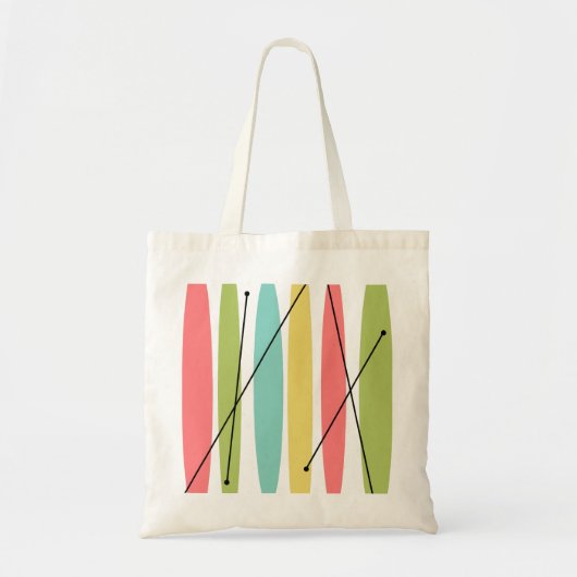 Dazzle Stripe canvas tas (Voorkant)