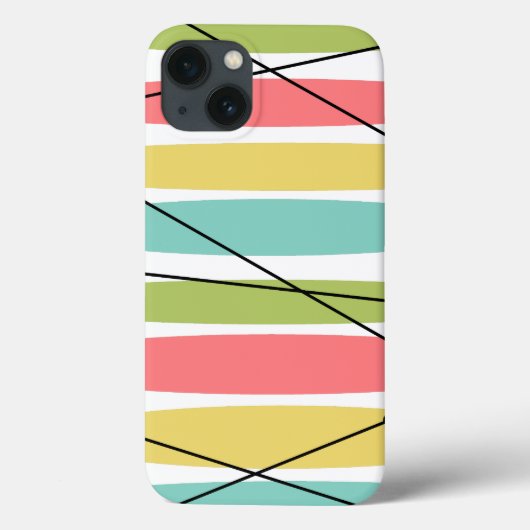 Dazzle Stripe iPad-draagtas Case-Mate iPhone Case (Achterkant)