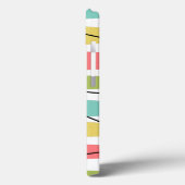 Dazzle Stripe 'Name' iPad case (Achterkant / Links)