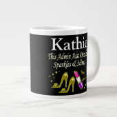 DAZZLING ADMIN ASST GOLD CUSTOMISÉ MUG (Devant droit)
