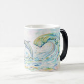 Dazzling Dolphins Morphing Mok (Voorkant rechts)