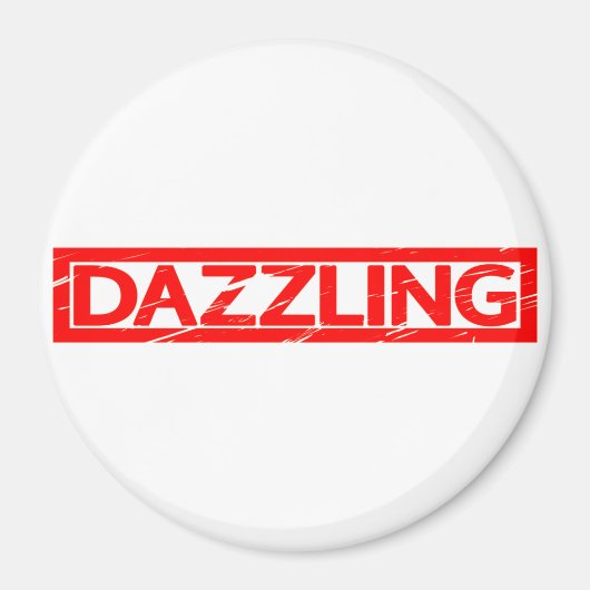 Dazzling Stamp Magneet (Voorkant)