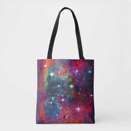 Dazzling Star Field Canvas tas (Voorkant)