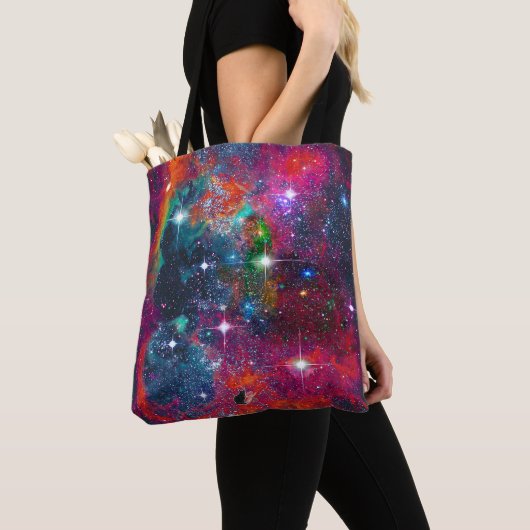 Dazzling Star Field Canvas tas (Dichtbij)