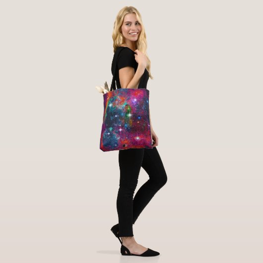 Dazzling Star Field Canvas tas (Op model)