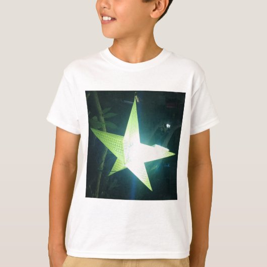 Dazzling Star Kinder T-shirt – Sparkle & Shine Sty (Voorkant)