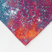 Dazzling Zen Lotus Fleece Deken (Hoek)