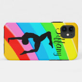 DAZZZLING PERSONNALISÉ COQUE IPHONE GYMNASTIQUE (Dos (Horizontal))