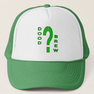 DB07-Vragenmerk - Groen/zwart - Trucker Hat Pet