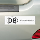DB-bumpersticker Bumpersticker (Op auto)