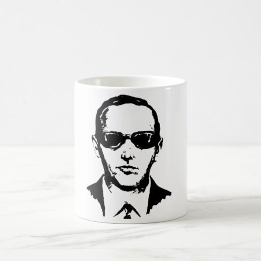 DB Cooper Sketch Coffee Mok (Center)