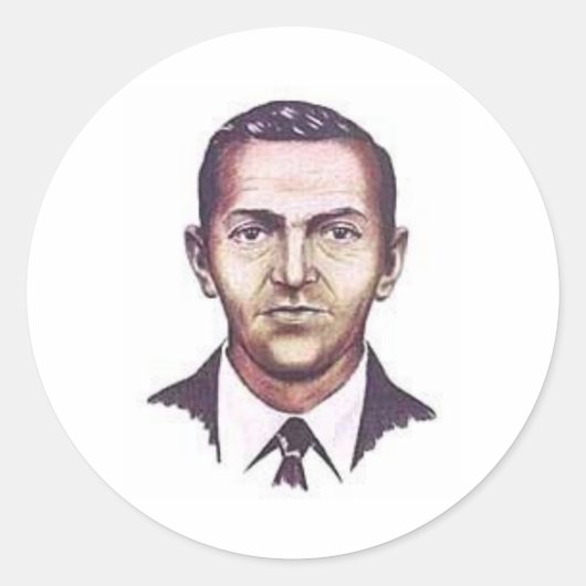 DB Cooper Stickers (Voorkant)