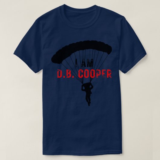 DB Cooper T-shirt (Design voorkant)
