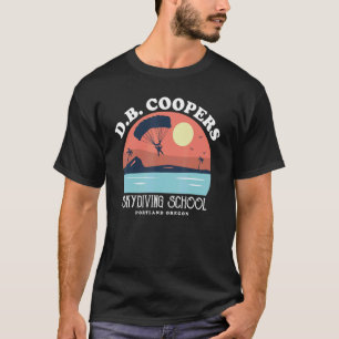 DB Coopers Skydiving School Portland Oregon T-shirt