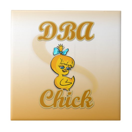 DBA Kuiken Tegeltje (Voorkant)