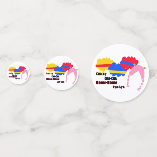 D'Billions Confetti (Achterkanten)