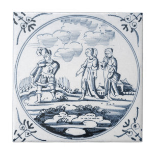DBT02 Biblical Design Ceramic Tile Tegeltje