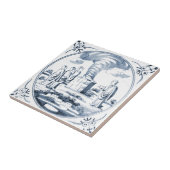 DBT10 Biblical Design Ceramic Tile Tegeltje (Zijkant)