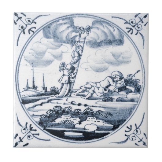 DBT11 Biblical Design Ceramic Tile Tegeltje (Voorkant)