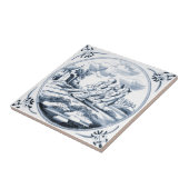 DBT13 Biblical Design Ceramic Tile Tegeltje (Zijkant)