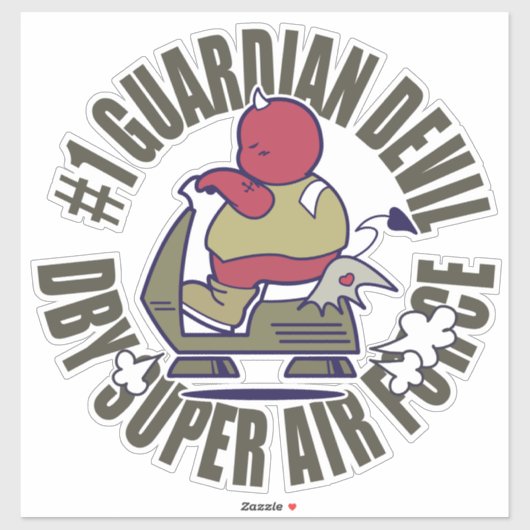 DBY Super Air Force Sticker (Vel)