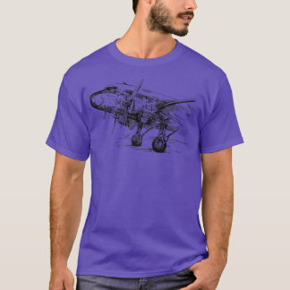 DC3-Shirt voor mannen, vader Gra T-shirt