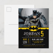 DC Comics - Batman | Schoolbord Gefeliciteerd Briefkaart (Voorkant / Achterkant)