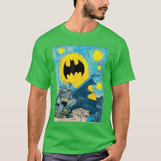 DC Comics Batman Starry Gotham friend T-shirt (Voorkant)