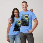 DC Comics Batmanhe Dark Knight Starry Night Style  T-shirt (Unisex)