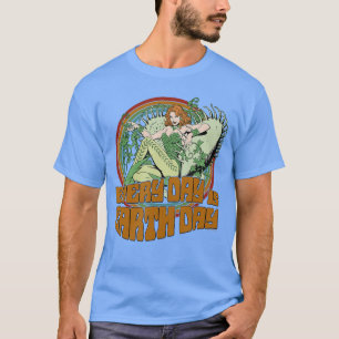 DC Comics Poison Ivy Retro Earth Day jongen T-shirt