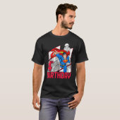 DC Comics Superman Super 4e verjaardag T-shirt (Voorkant volledig)