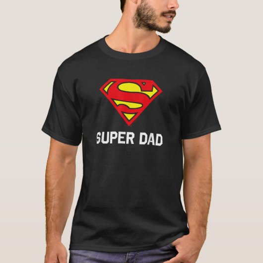 DC Comics Superman Vaderdag Super Dad Logo T-shirt (Voorkant)
