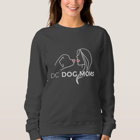 DC Dog Moms Sweatshirt - Donkergrijs (Voorkant)