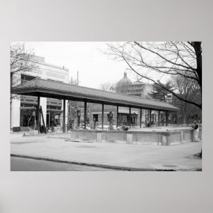DC-gasstation, 1921 Poster