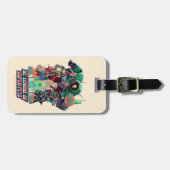 DC League of Super-Pets Battle for Metropolis Bagagelabel (Voorkant horizontaal)