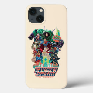 DC League of Super-Pets Battle for Metropolis iPhone 13 Hoesje