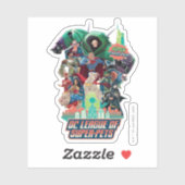DC League of Super-Pets Battle for Metropolis Sticker (Vel)