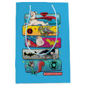 DC-liga van superpanelen Medium Cadeauzakje (Voorkant)