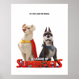 DC-Liga voor theaterkunst van superhuisdieren Poster