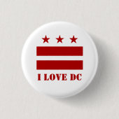DC LOVE RONDE BUTTON 3,2 CM (Voorkant)